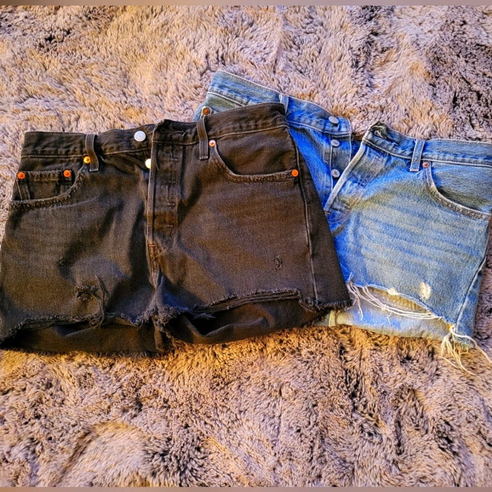 Levis 501 jean shorts